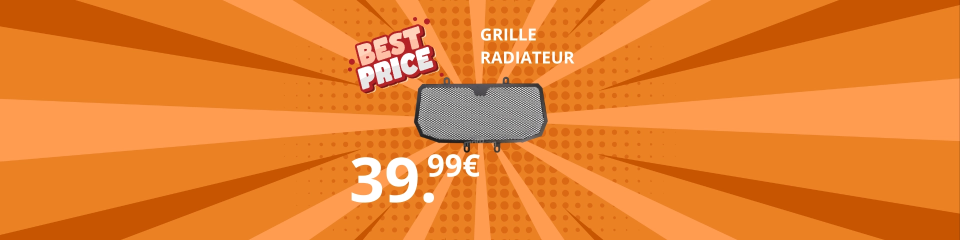 Grille radiateur petits prix