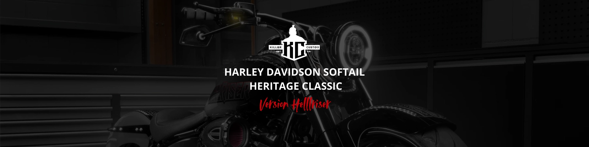 Killer Custom Harley Davidson Softail Heritage Classic version Helllriser