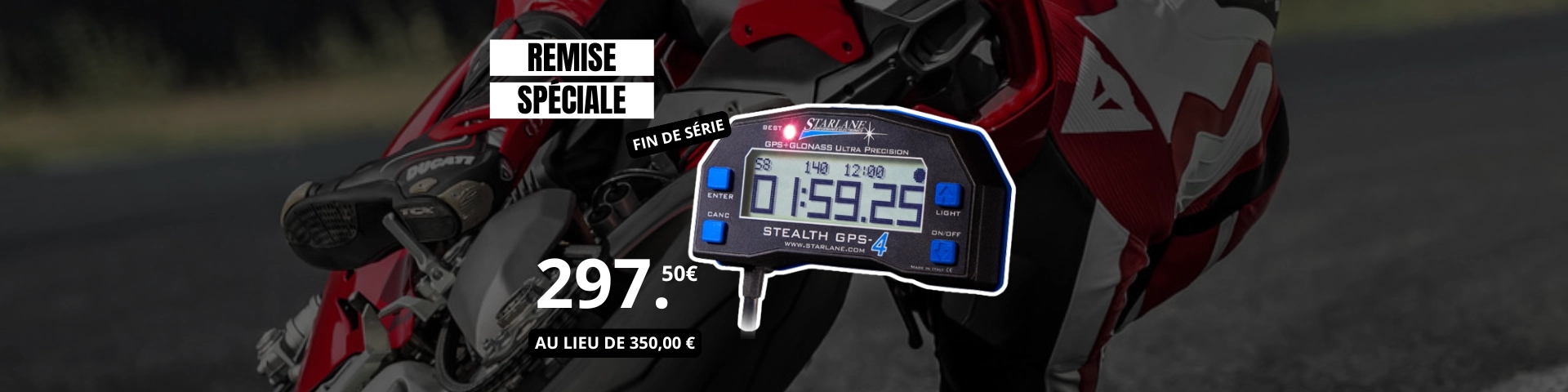 Chronomètre GPS Starlane GPS4 Lite IP