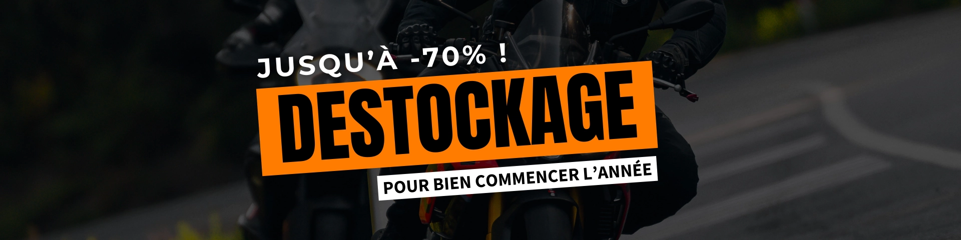 <p>Destockage - D&eacute;marrer l'ann&eacute;e</p>
