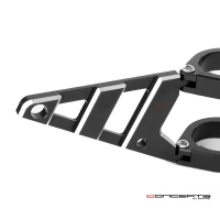 Support de phare stomp noir & alu pour fourche de 32 à 59 mm - droite