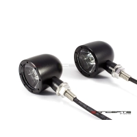 Paire de clignotants 3 fonctions noire