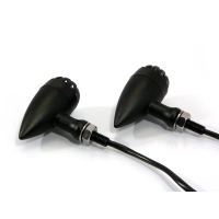 Paire de clignotants "bird cage" noire