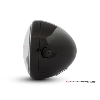 Phare avant universel avec clignotants intégrés 19cm