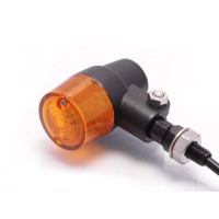 Paire de clignotants avant retro classique noire