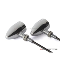 Paire de clignotants verra chrome