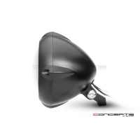 Phare avant universel vintage noir led 18cm