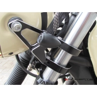 Paire de clignotants chubby noire mat