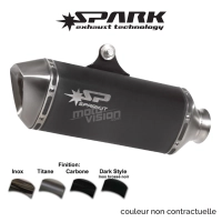 Echappement spark ktm superduke r 2014- modèle force / dark style