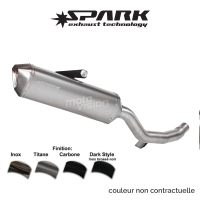 Echappement spark triumph explorer 2012- modèle force / carbone