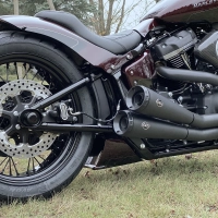 Spoiler de cadre arrière m8 softail 2018-2025