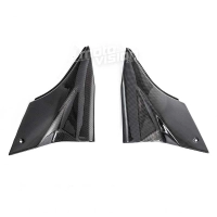 Paire de caches latéraux carbone kawasaki zx10r 2006 - 2007