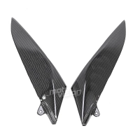 Paire de caches sous selle avant carbone yamaha r1 2004-2006