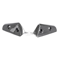 Paire de caches sur garde boue triumph speed triple 2011-2015