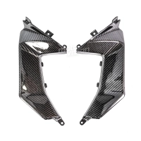 Paire de caches latéraux carbone aprilia shiver 2007-2015