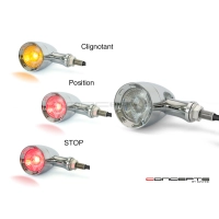 Paire de clignotants universels