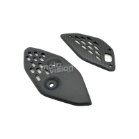 Paire de repose pieds carbone mat yamaha mt03