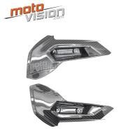 Paire de caches sous selle passager carbone ducati supersport 2017-