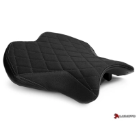 Couvre selle diamond edition pilote luimoto yamaha r6 (17-18) coutures noires