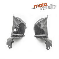 Caches cockpit latéraux carbone vernis bmw s1000xr 15/16