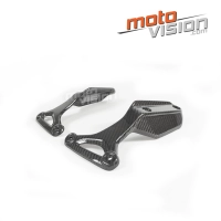 Pattes du garde boue carbone vernis bmw r nine t 16/17