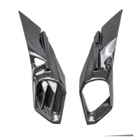 Entrées d'airs carbone vernis kawasaki ninja h2 2015-