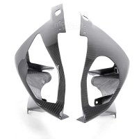 Paire de flancs de tête de fourche carbone brillant bmw s1000rr 2015 - 2018