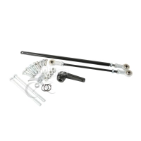 Commandes avancées noires pour harley davidson sportster 883 1200 xlh xl 1991-2003