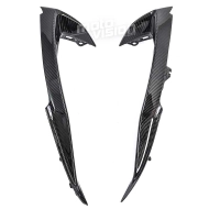 Ecopes de tête de fourche carbone vernis yamaha r1 2020-