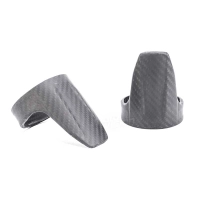 Caches sur tube de fourche carbone mat yamaha mt07 2018-2020