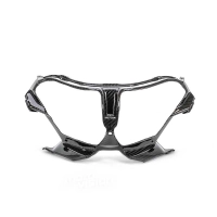 Entourage de feux avant carbone brillant honda cbr1000rr 2017-2019