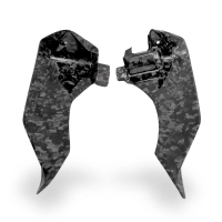 Caches latéraux de compteur carbone yamaha r1 2015-2019