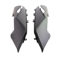 Paire de caches latéraux hauts carbone ktm rc8