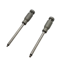 Outil amortisseur arrière öhlins – couvercles (int./ext.) & tige de traction – m6 / m4