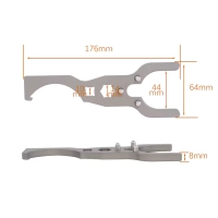 Clé 3-en-1 pour amortisseur öhlins ttx – ducati panigale v4s / yamaha r1m