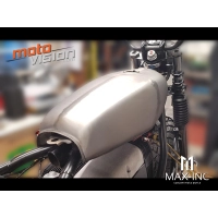 Réservoir brut cafe racer classique