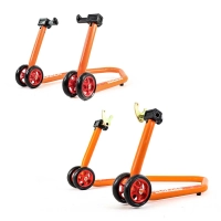 Lot de béquille avant sous fourche / arrière monobloc diabolos