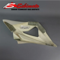 Flanc gauche poly sebimoto bw s 1000 rr partie supérieure + flanc poly sebimoto  bmw s 1000 rr 2010-2011