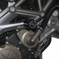 Patins de protection pour aprilia shiver et dorsoduro