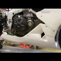 Carénage avant poly racing piste aprilia rsv 4 09-12