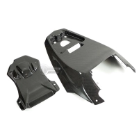 Support de plaque carbone ducati streetfighter