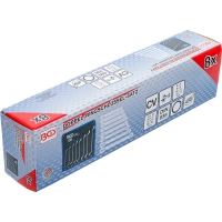 Jeu de clés à il doubles bgs| coudées | 6 x 7 - 20 x 22 mm | 8 pièces