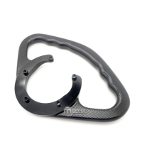 Poignée de réservoir cnc noire