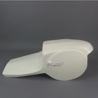 Selle fibre de verre café racer universelle