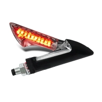 Paire de clignotants led abs goutte d'eau 12 leds