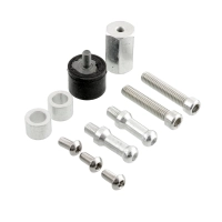 Carénage de phare avant noir pour harley sportster dyna fx xl fork