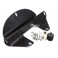 Carénage de phare avant noir pour harley sportster dyna fx xl fork