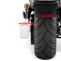 Montage lateral de plaque d'immatriculation pour harley davidson xl 883 / 1200 98-2015