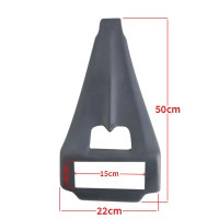 Spoiler non peint pour harley davidson flh street glide touring road king 1997-2013 