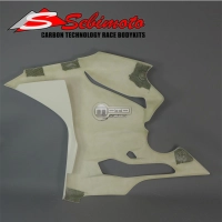 Flanc droit complet poly sebimoto ducati 899 - 1199